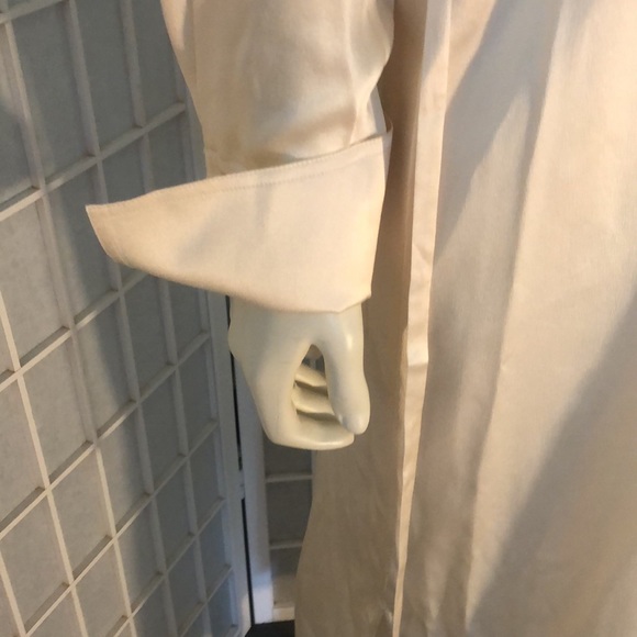 NWT Vince Cream Shirt Dress sz 6 - Picture 7 of 11